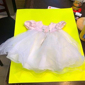 Rare too!! White n pink dress